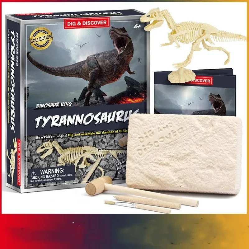 Dinosaur Fossil Digging Kit Toy