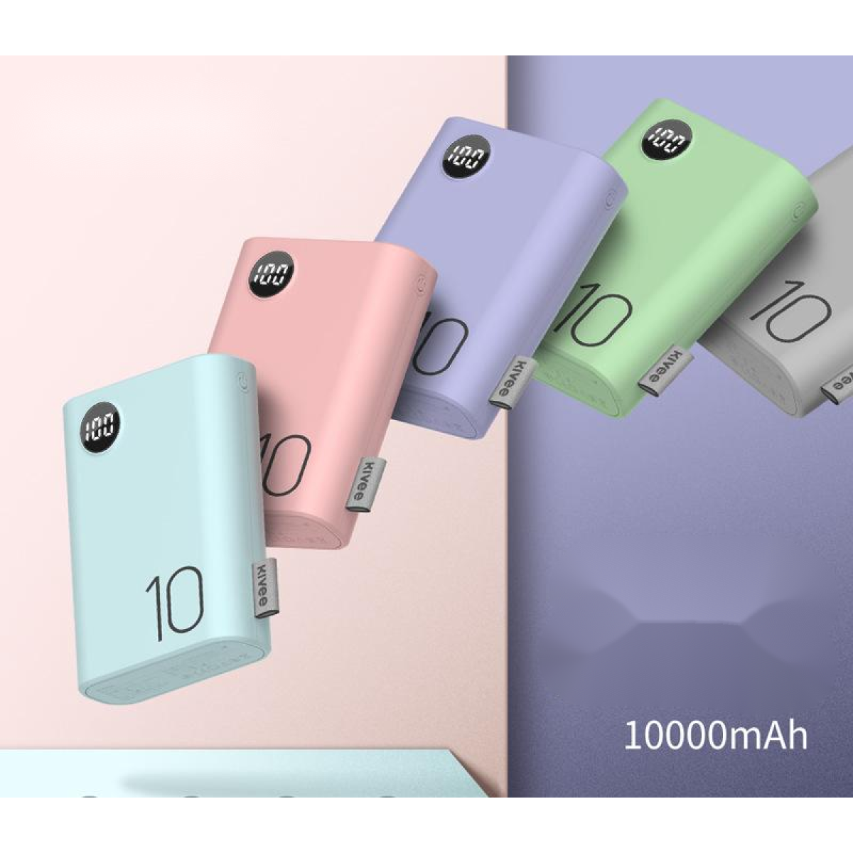 KIVEE Macaron Compact Power Bank