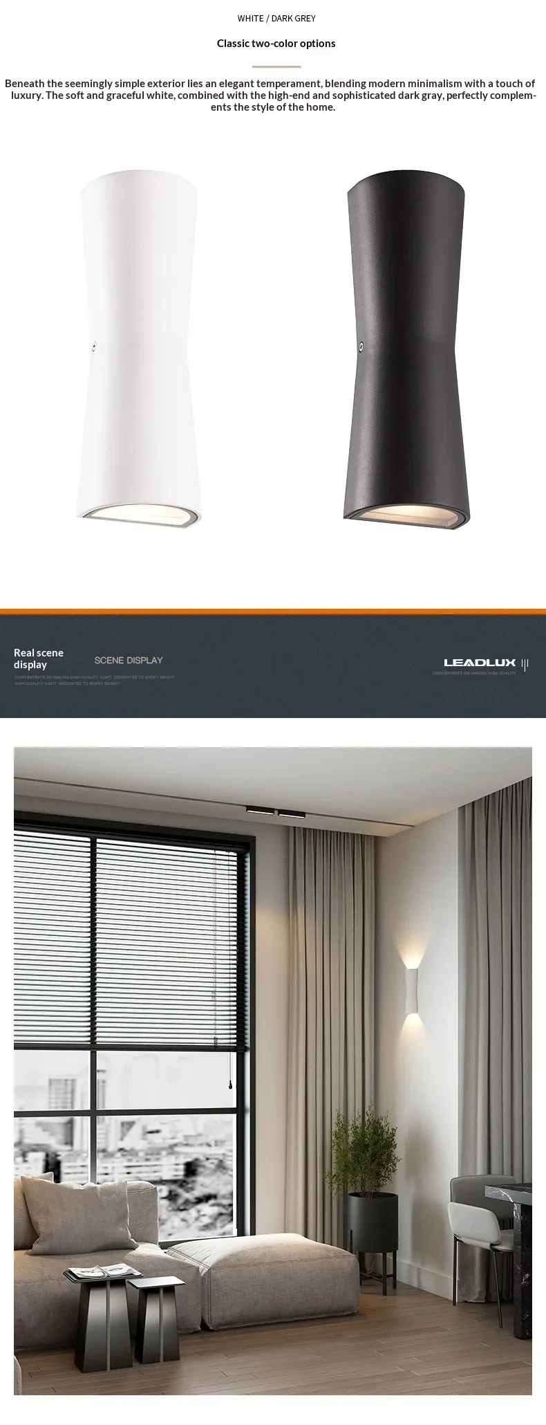 Outdoor Courtyard Pathway And Balcony Wall Lights
