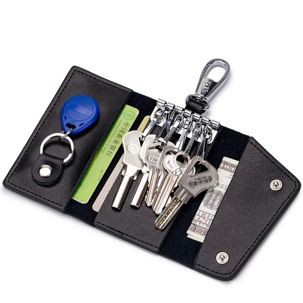 Card Holder with Key Ring