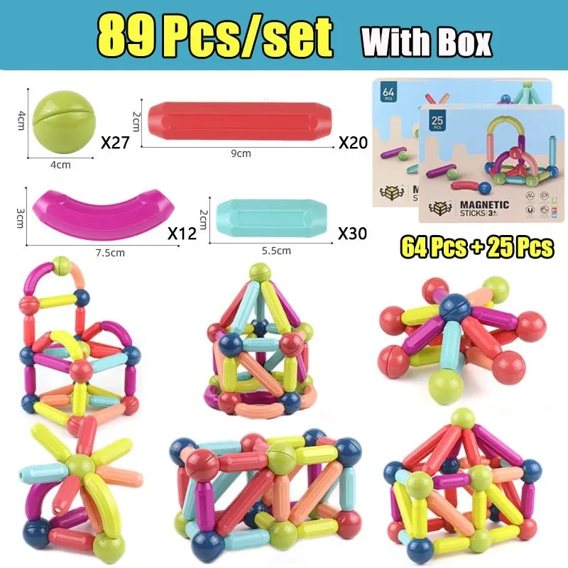 Educational Magnet Building Block