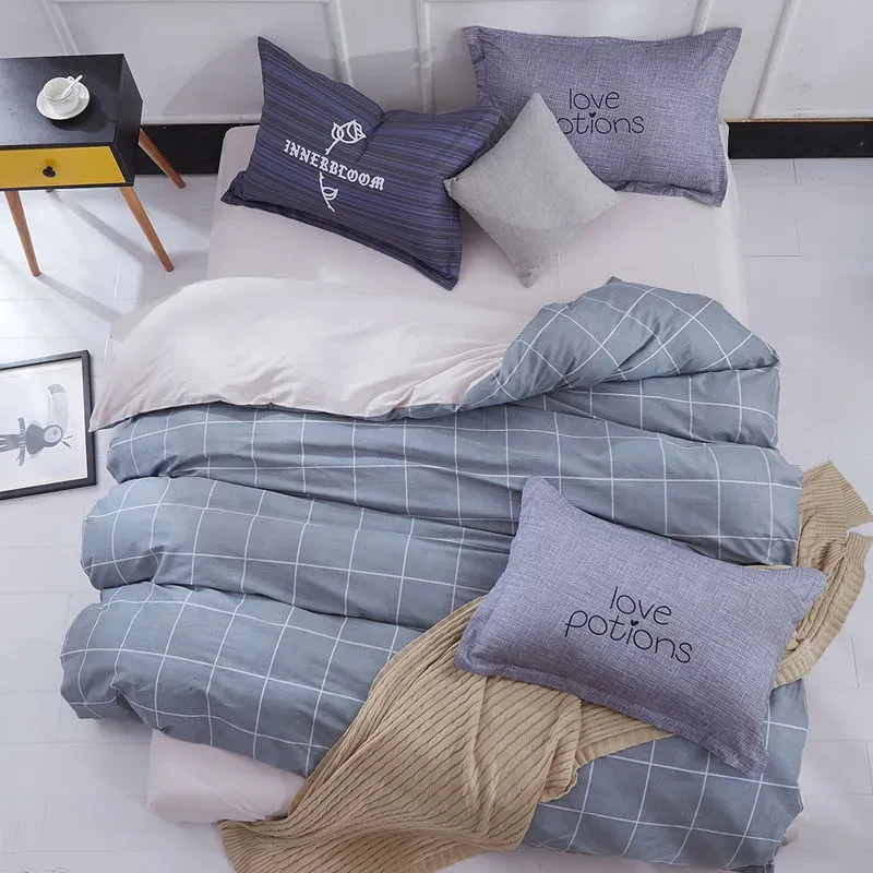 Reversible Linen Duvet Cover