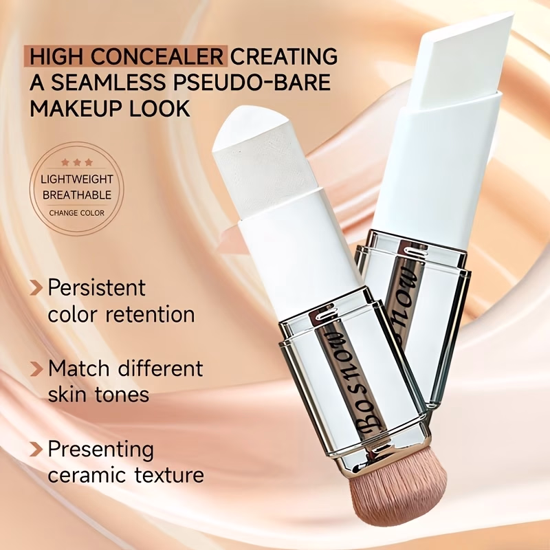 BOSNOW 2-In-1 Color-Changing Foundation Stick