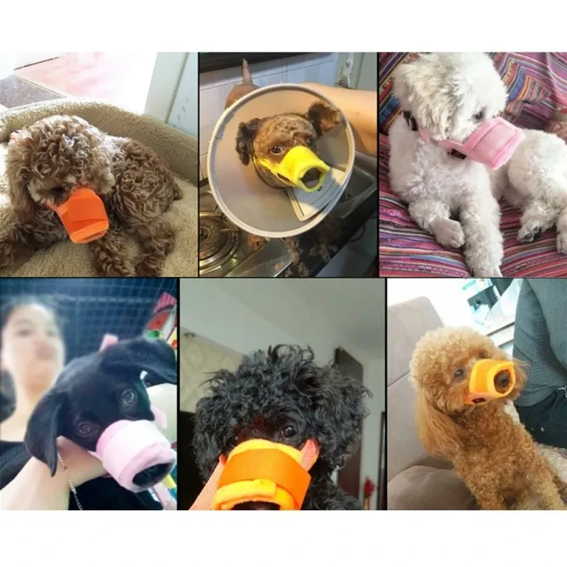 Adjustable Mask For Pets Without Biting