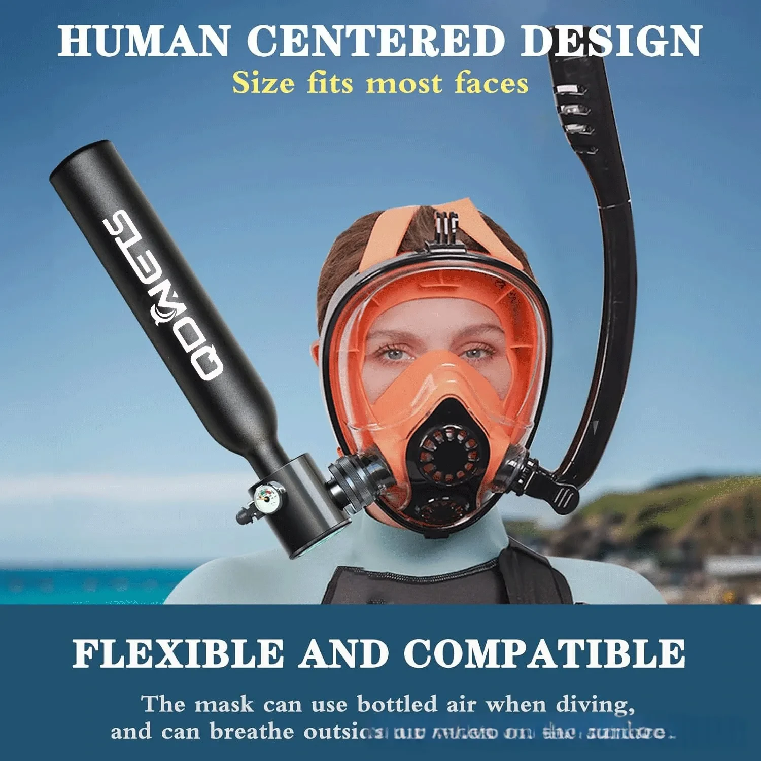 Custom Stainless Snorkel
