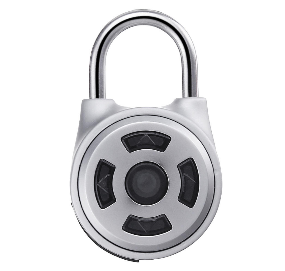 Smart Padlock Direction Button Password Lock Bluetooth Electronic Lock