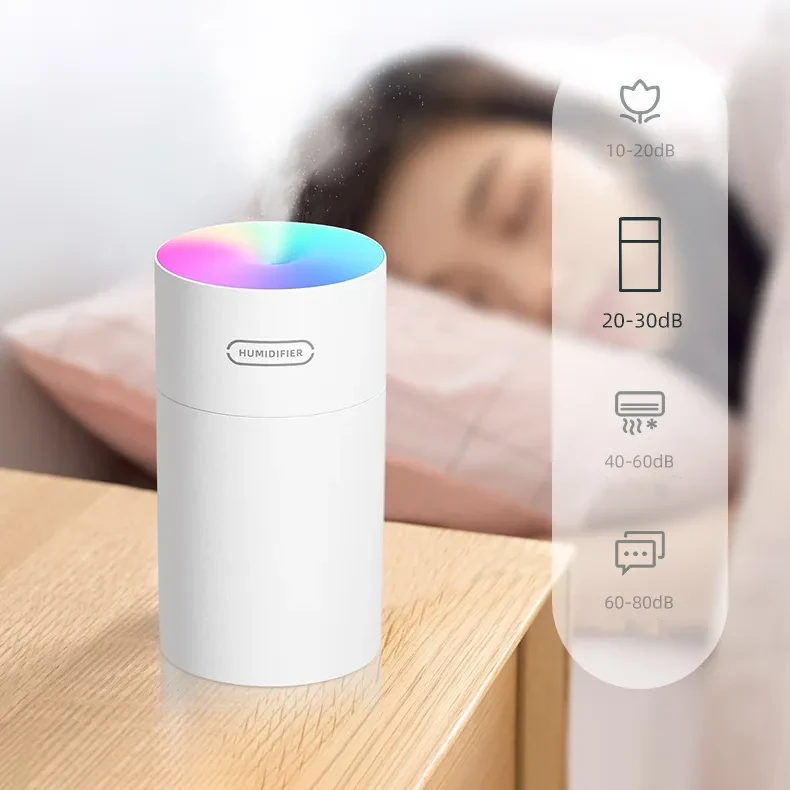 The Second Generation Colorful Cup Humidifier USB