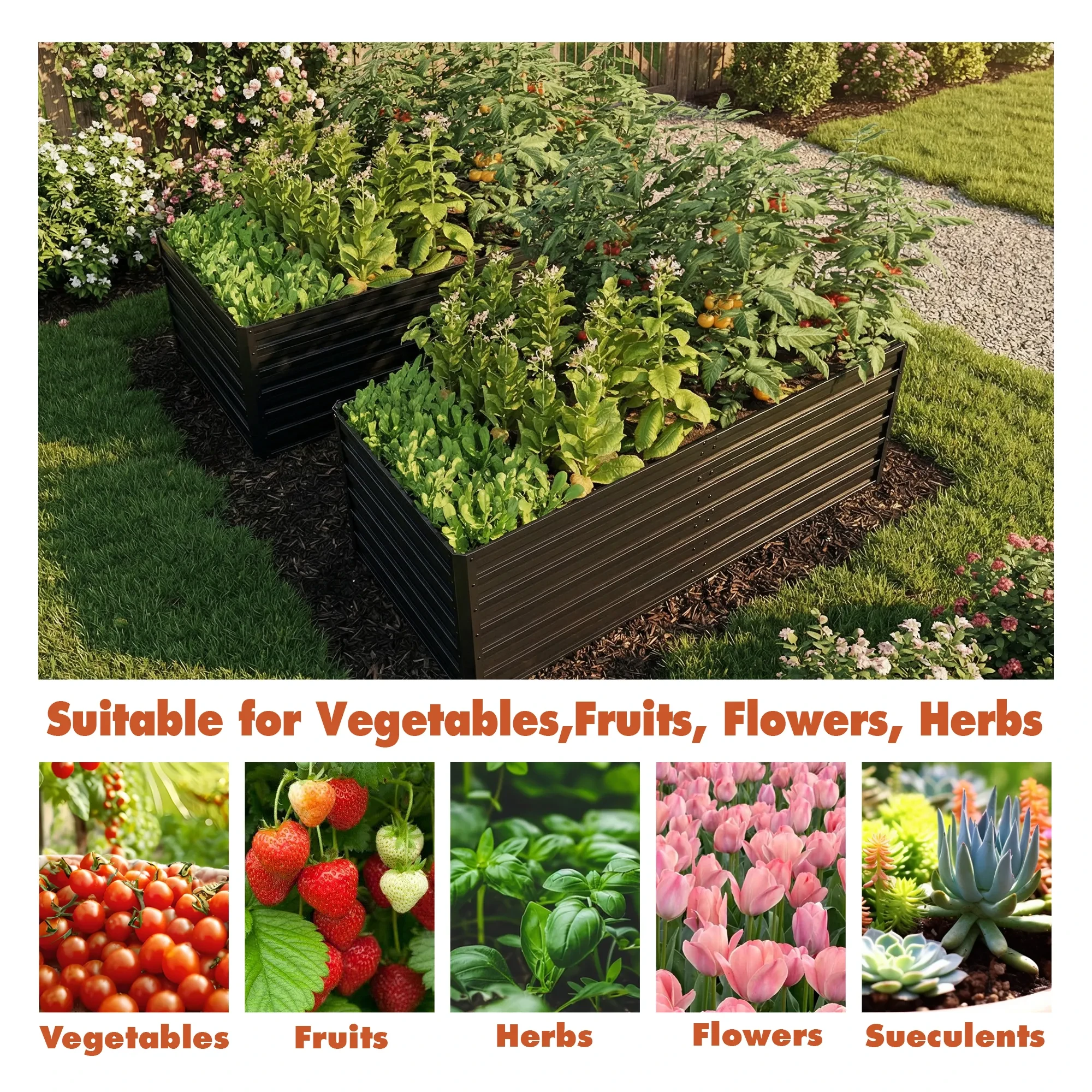 Flat Pack Planter Boxes