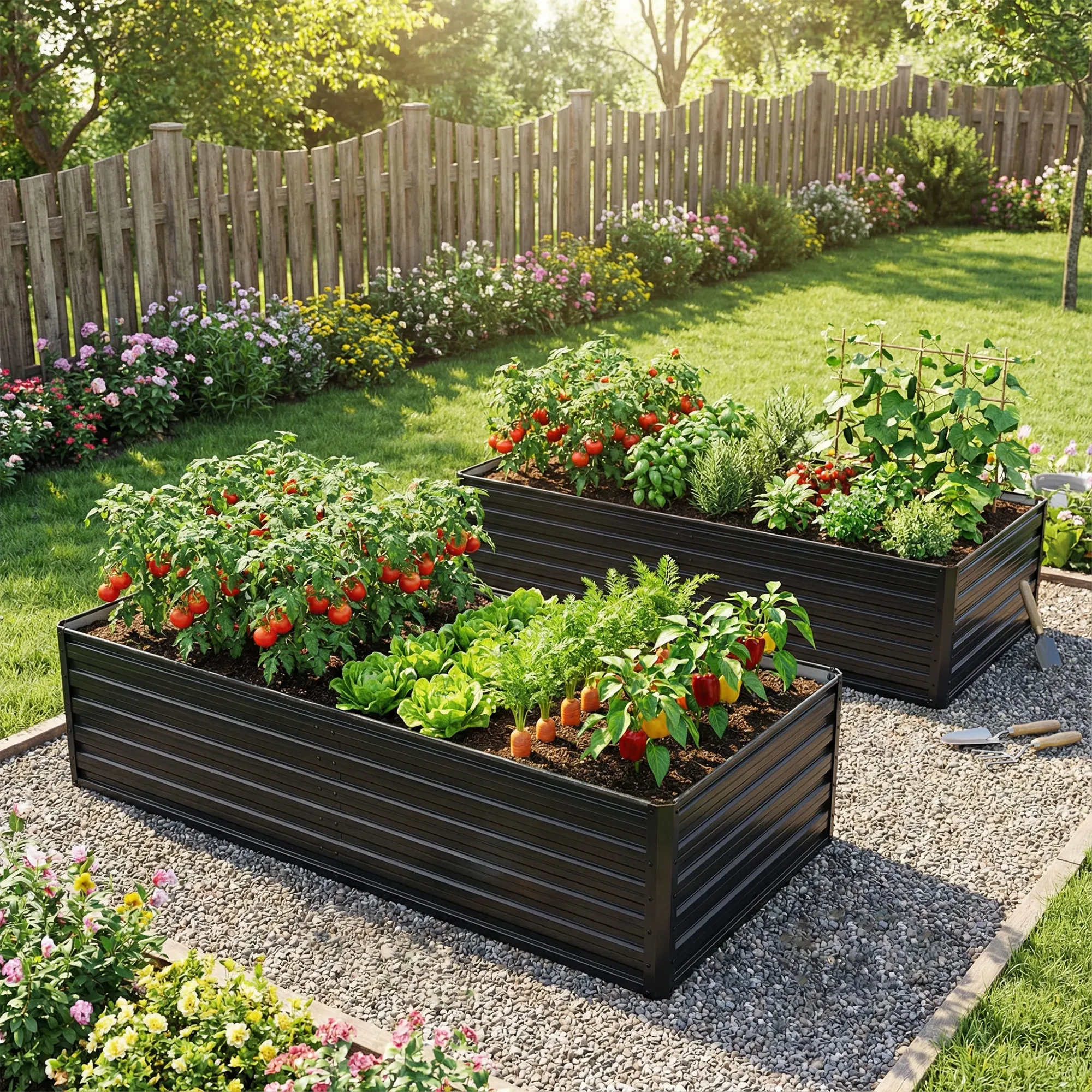 Flat Pack Planter Boxes
