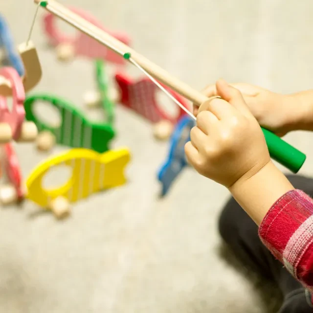 Baby Fishing Wooden Toy