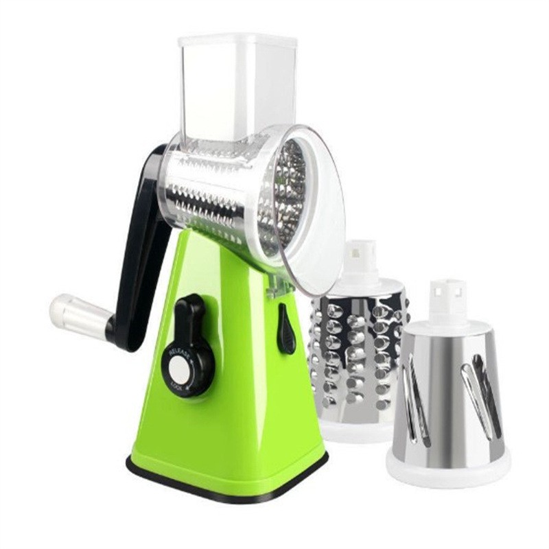 Multi-Functional Vegetable Cutter – Hand Drum Slicer for Easy Food Prep