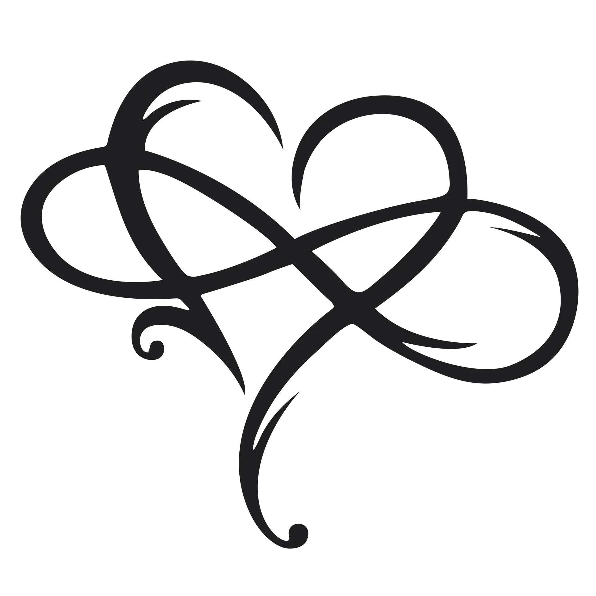Infinity Heart Wall Decor