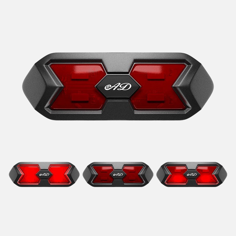 Motorcycle Helmet Brake Light