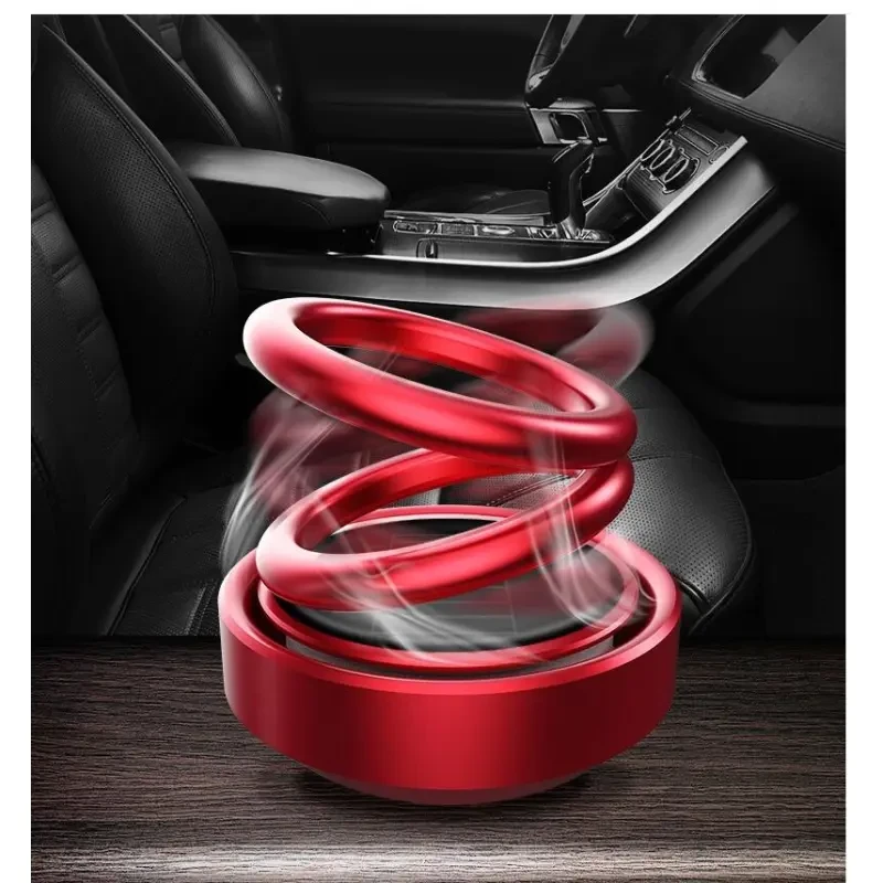 360 Auto Rotating Solar Car Air Freshener Perfume