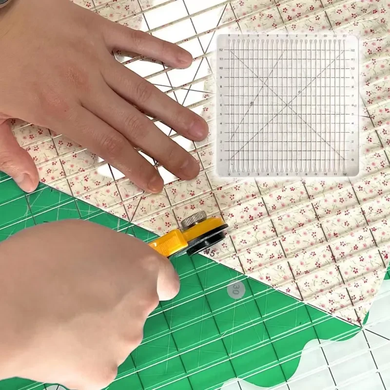 5-In-1 Quilt Cutting Ruler