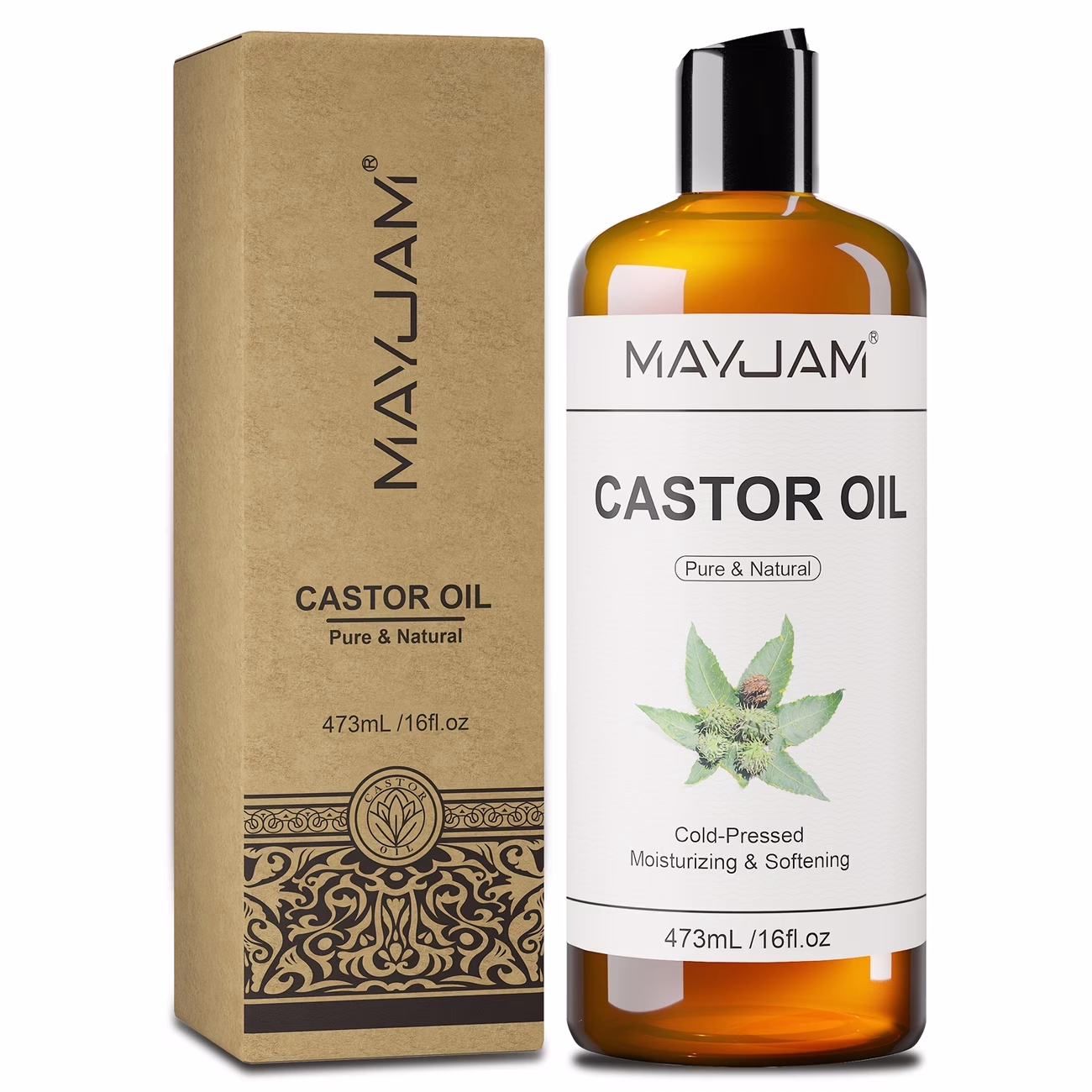 MAYJAM 473ml Base Oil – 5 Versatile Oil Types for Personal Care and DIY Projects