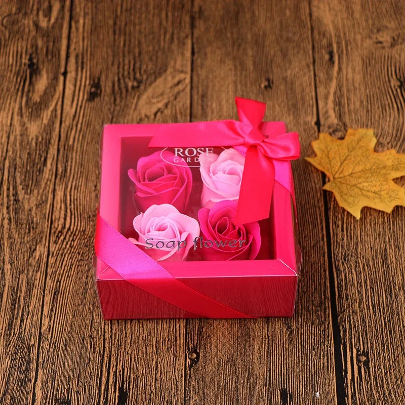 Soap Flower Gift Box