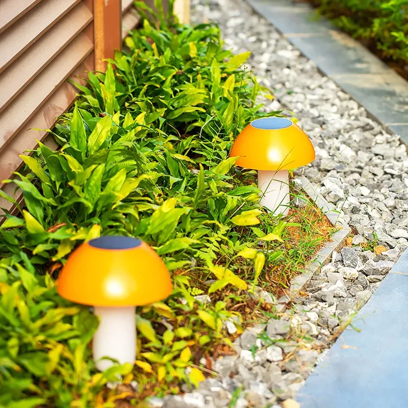 Solar Mushroom Lights