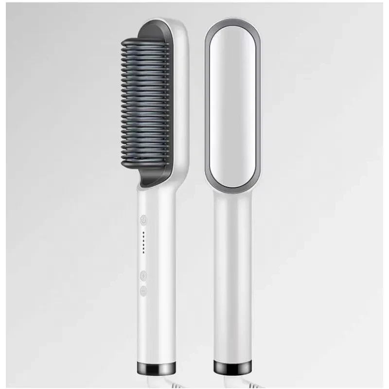 2 In 1 Hair Straightener Styler Hot Comb