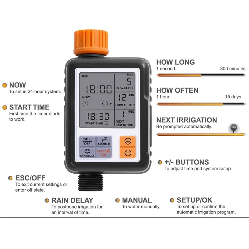 Battery Water Timer