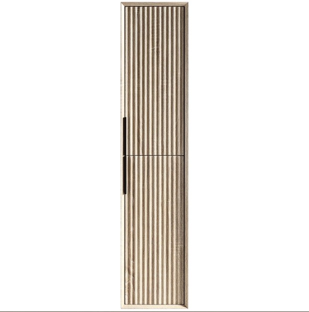 Coast Bathroom Wall Side Cabinet Sonoma Oak - 1600mm x 300mm