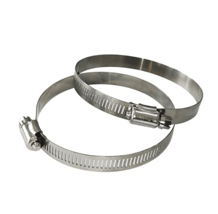 Akord Hose Clamp Stainless Steel 130-152mm - Pack of 2