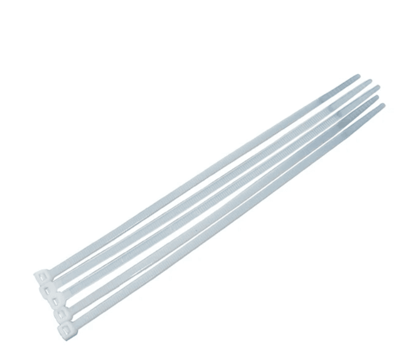 Crownman Nylon Cable Tie 3.6 x 200mm - White