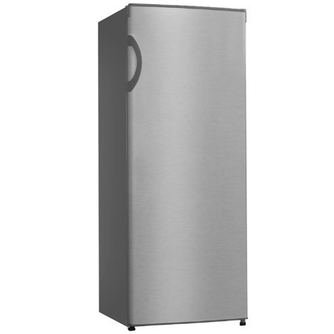 Midea 550mm Upright Fridge 237L Stainless Steel 2 Star