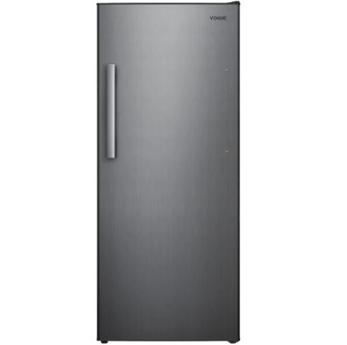 Vogue 600mm Fridge Freezer 332L Stainless Steel 3 Star