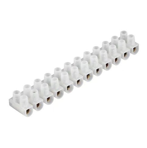 12 Way 32A Strip Connector - Transparent