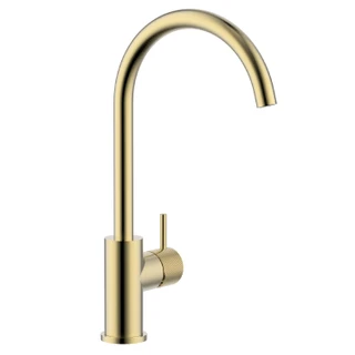 Diamond Sink Mixer All Pressure - Brushed Brass