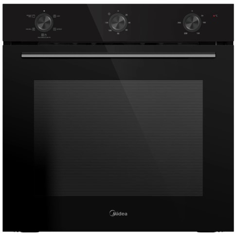 Wall Oven 5 Function 60cm with Air Fry - Black