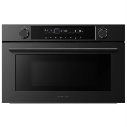 34L Built-In Microwave Oven with Grill - Matte Black