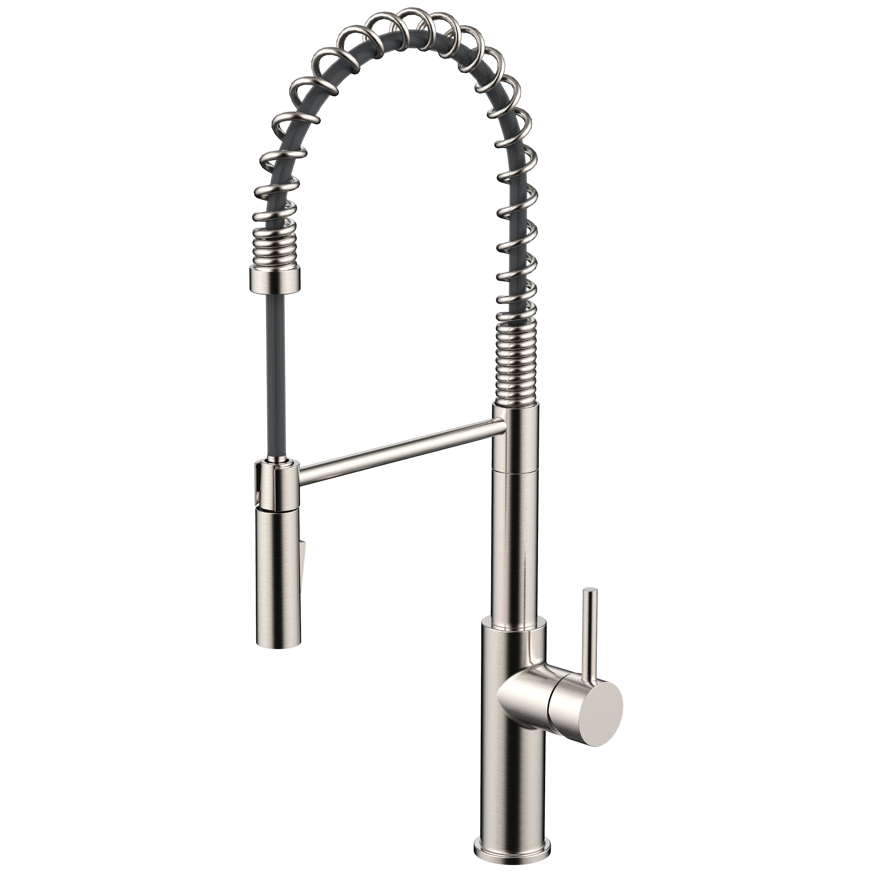 Klässich Küche Spring Pullout Sink Mixer - Brushed Nickel