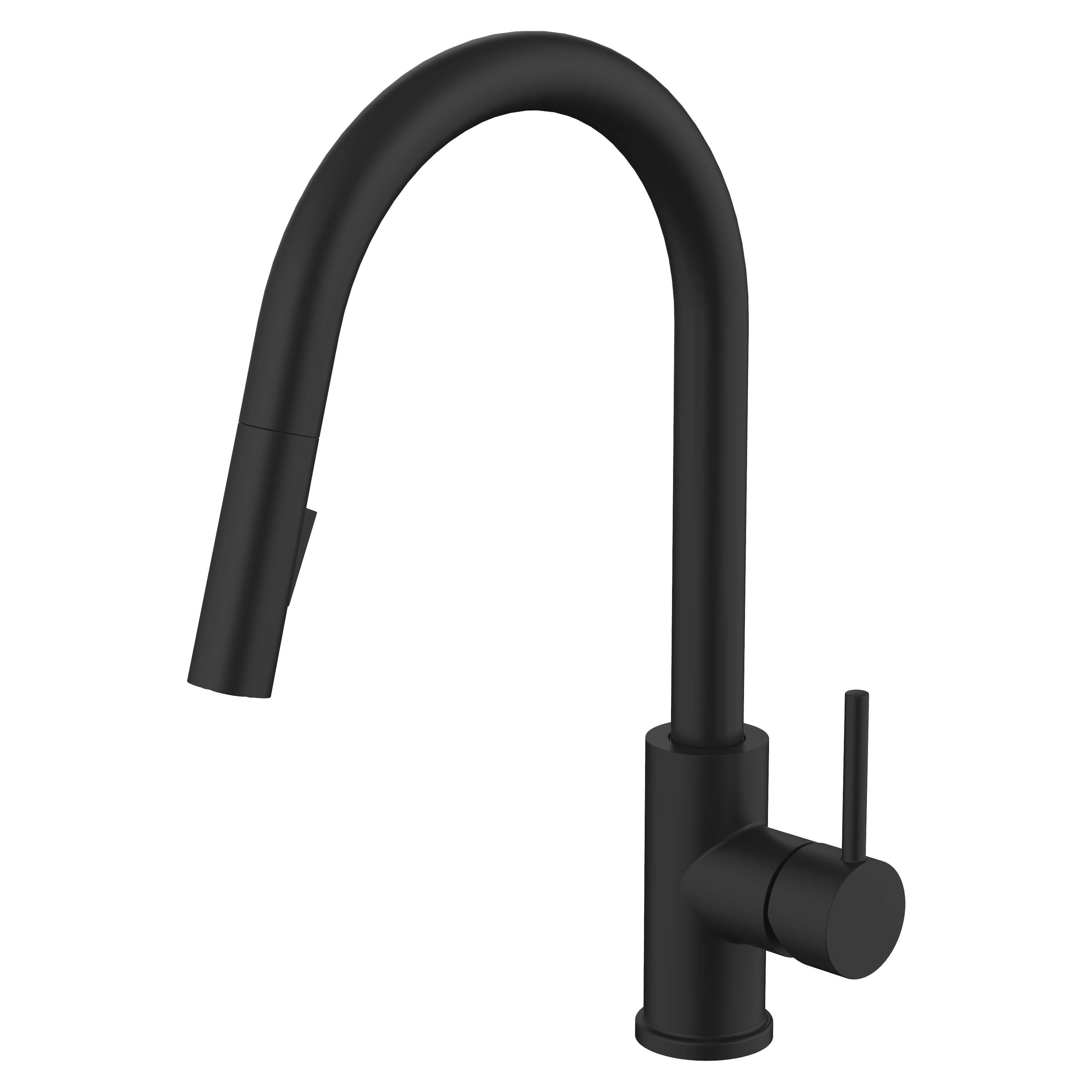 Vogue Linear Magnetic Pullout Sink Mixer Black