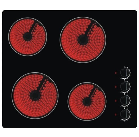 Vogue Ceramic Cooktop 60cm - Knob Control