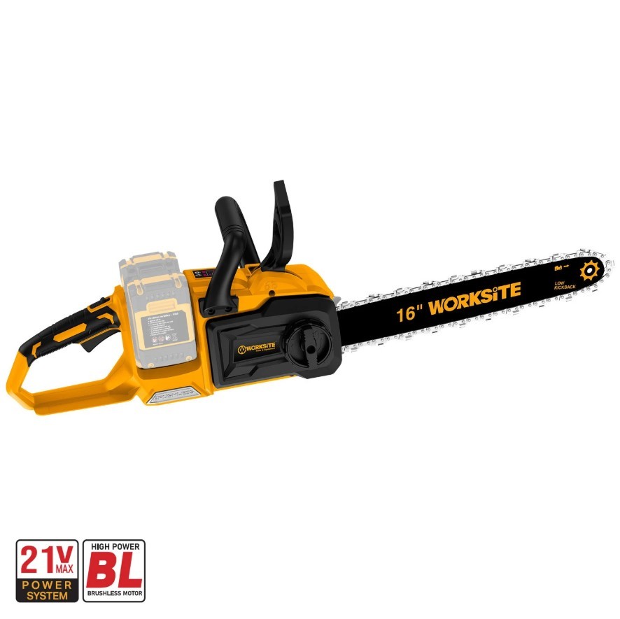 Brushless Chain Saw 16" 2x21V - SKIN ONLY - EXCLUDES BATTERY AND CHARGER