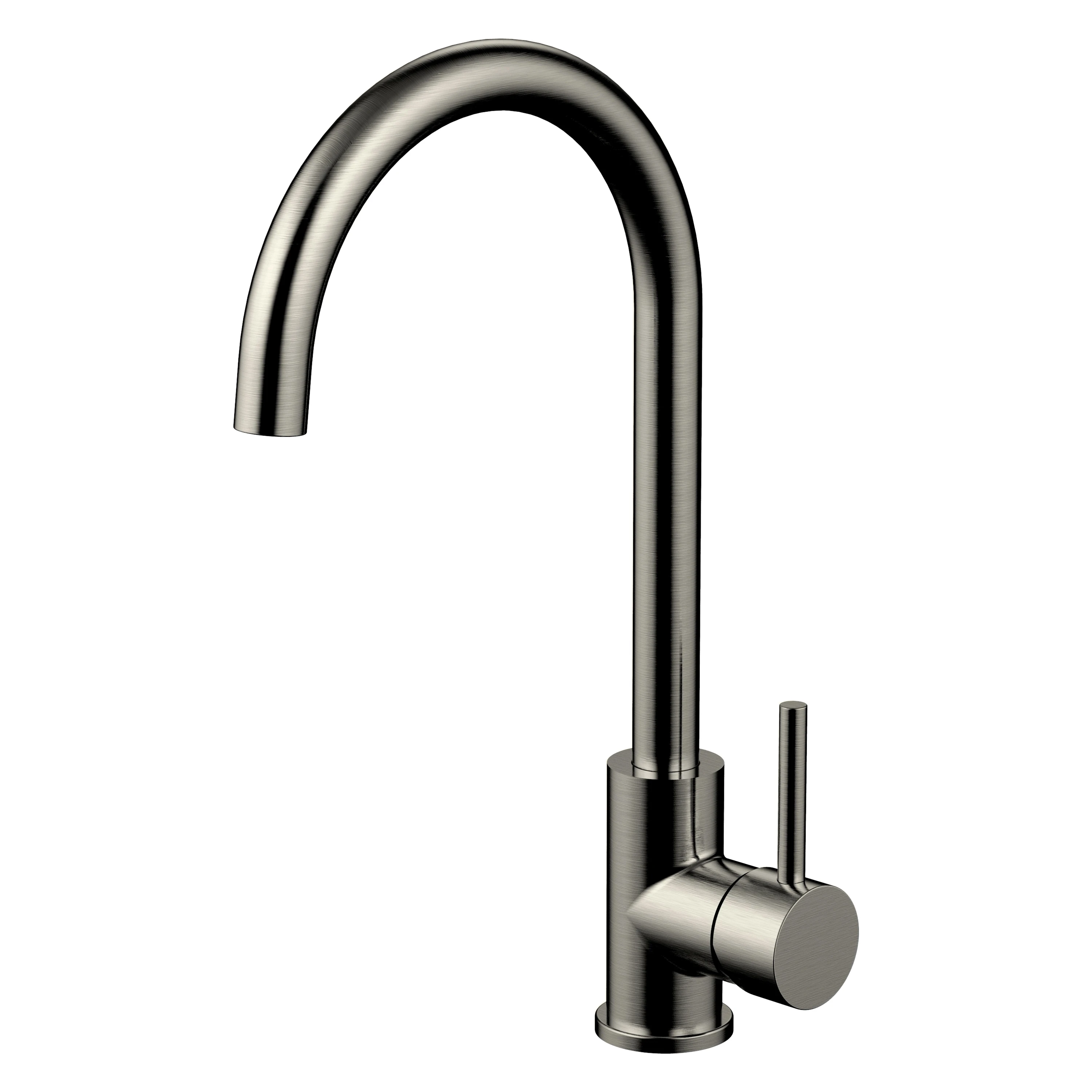 Vogue Linear Kitchen Mixer Brushed Gunmetal