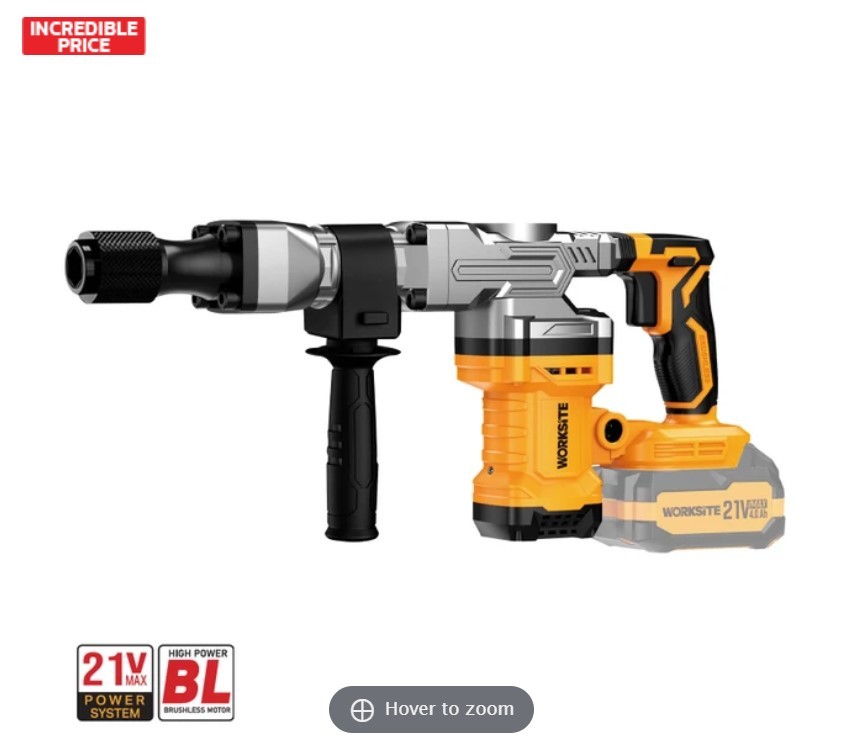 Brushless Demolition Hammer 16J 21V - SKIN ONLY - EXCLUDES BATTERY AND CHARGER