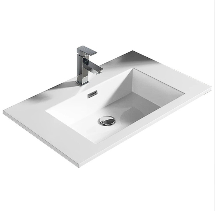 Sigma Artificial Marble Vanity Top Only 750mm White
