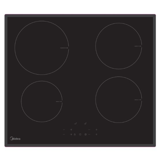 60cm Induction Cooktop Bevelled Edge with Boost Function