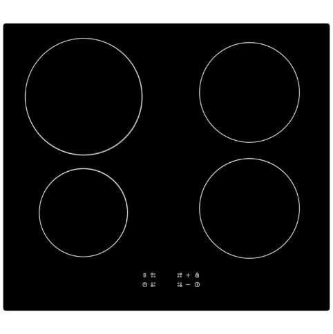Vogue Induction Cooktop with Boost & Timer Function - 60cm