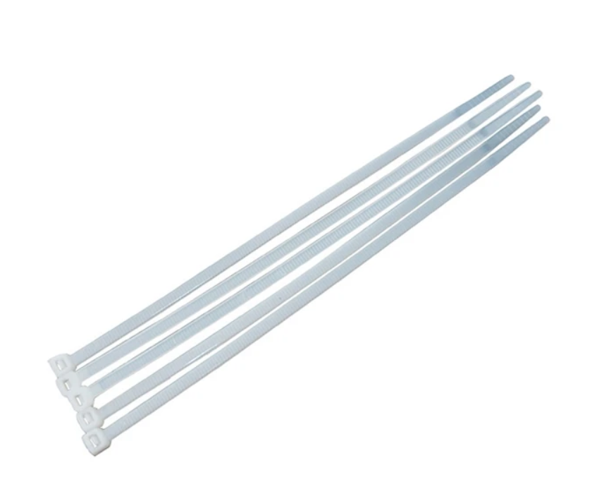 Crownman Nylon Cable Tie 4.8 x 300mm - White