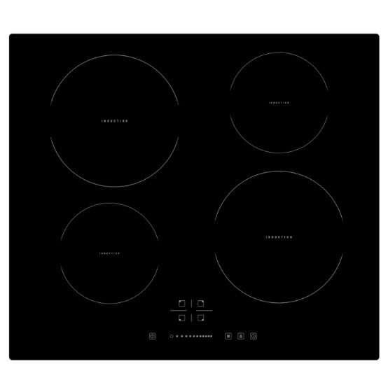 Induction Cooktop 60cm with Boost and Timer Function