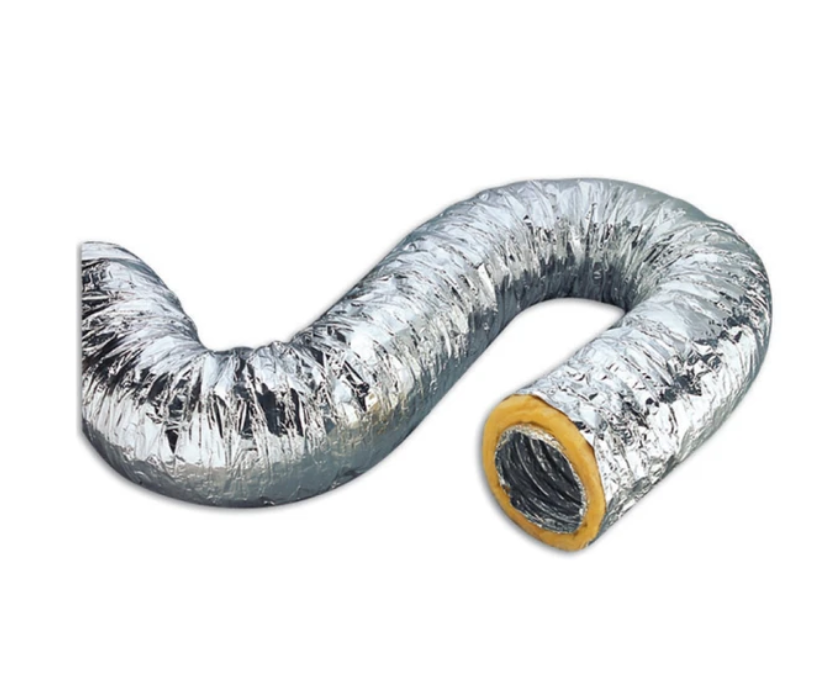 Aluminium Ducting Insulated 10M x 407mm