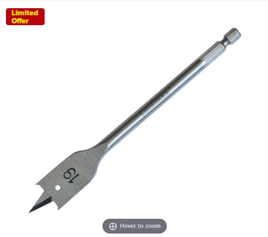 Crownman Flat Bit - 25mm
