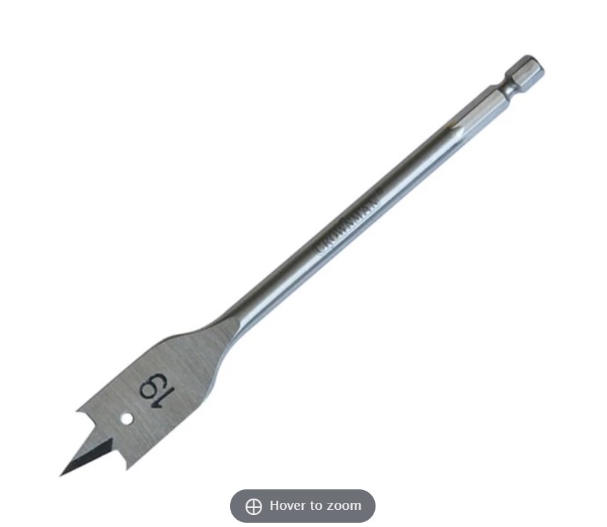Crownman Flat Bit - 38mm