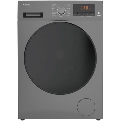 10kg Breeze Inverter Washing Machine Front Load - Grey