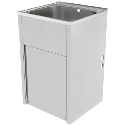 Vogue Glacier Laundry Tub 45L - 560mm