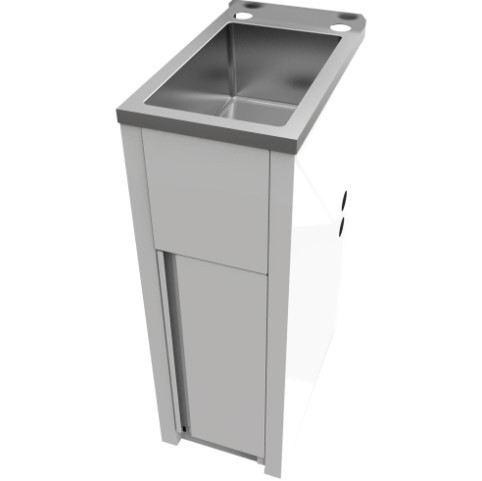 Vogue Swiss Laundry Tub 16L - 300mm